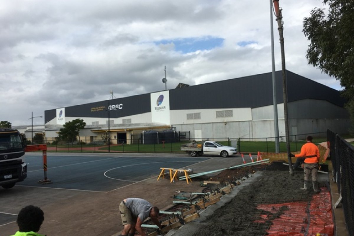 Sale Netball Shelters