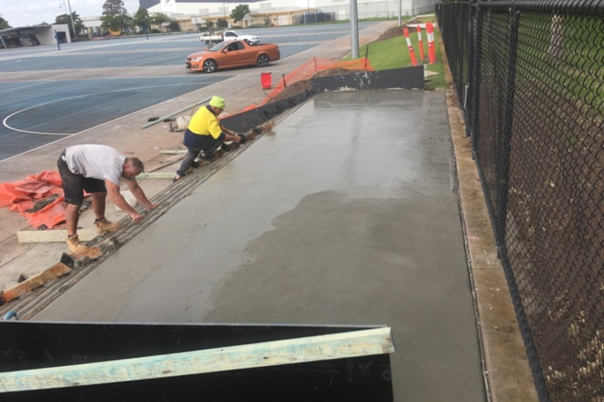 Sale Netball Shelters