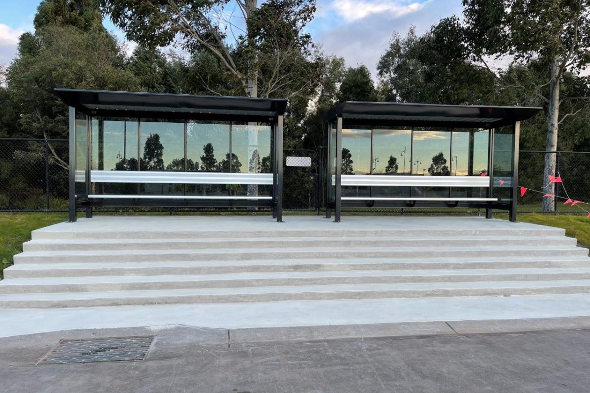 Sale Netball Shelters (Gippsland Regional Sports Complex)