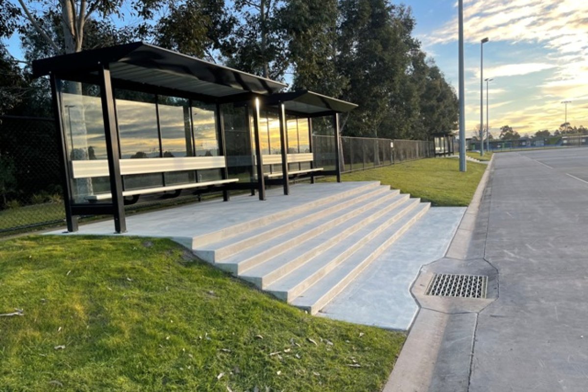 Sale Netball Shelters