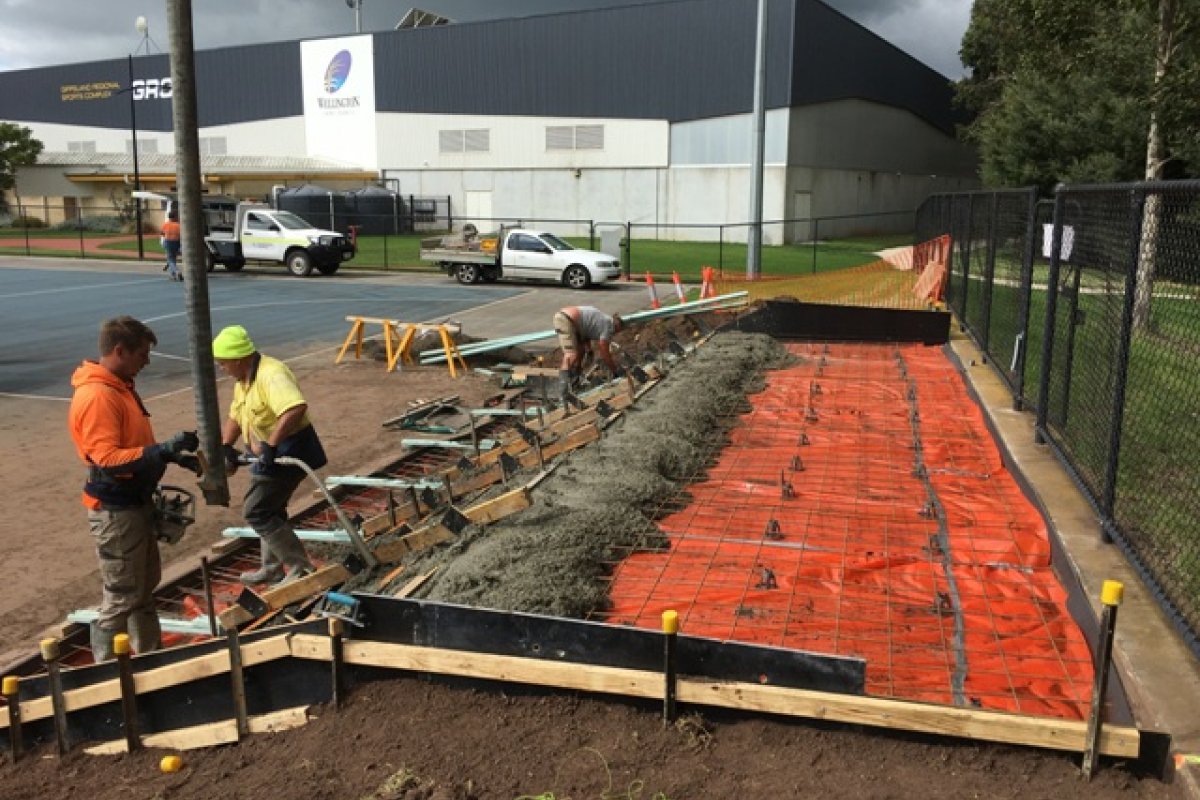 Sale Netball Shelters